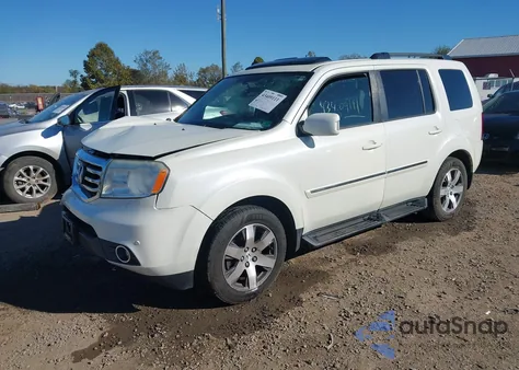 2015 Honda Pilot Touring из США, поврежденный, VIN 5FNYF4H92FB023270